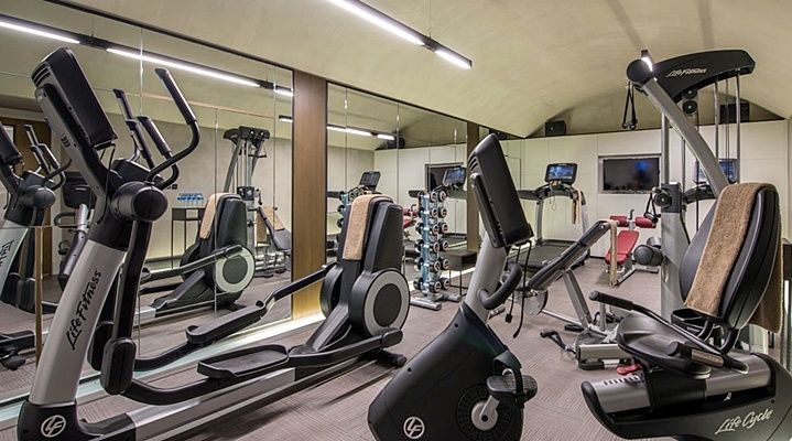 10 Karakoy Istanbul Hotel Bagian luar foto The gym at the hotel